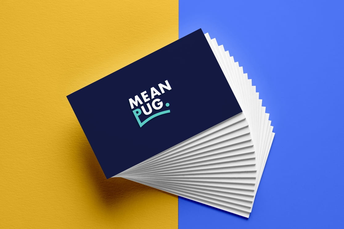MeanPug Business Cards